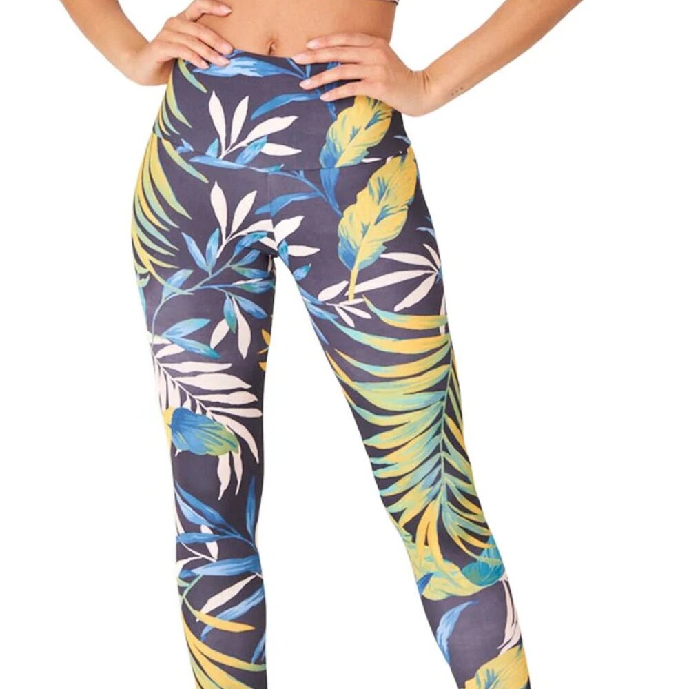 Onzie High Rise Legging - Palm Paradise